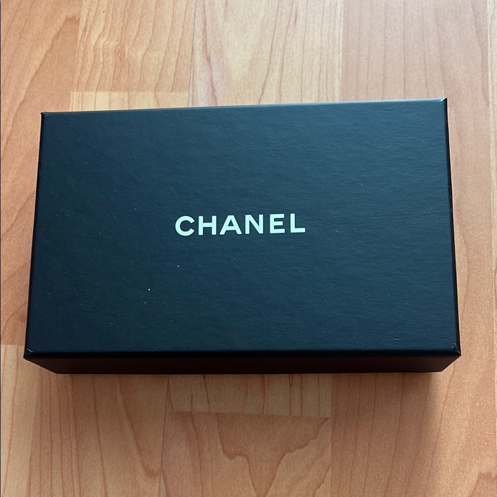 Chanel Black Box 6.2 x 4 x 1 and Chanel bag